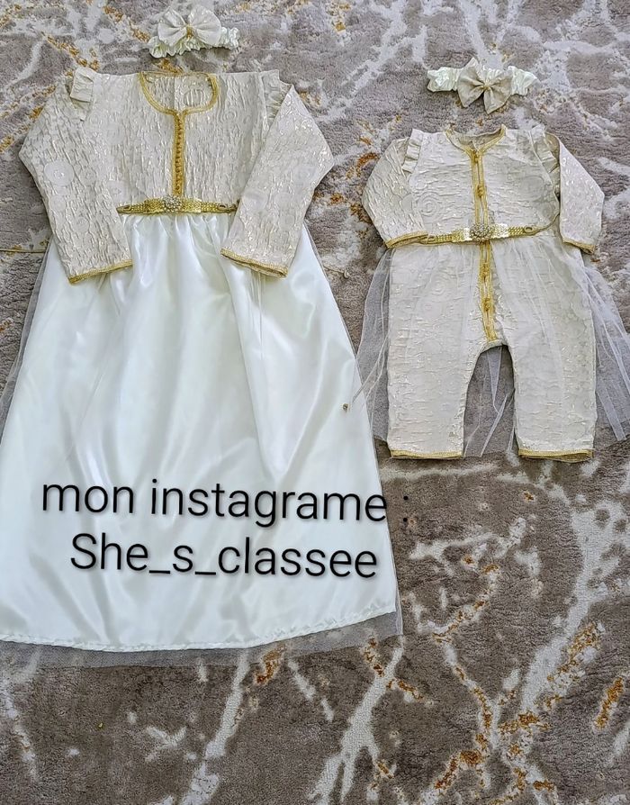 Caftan enfant et bebe