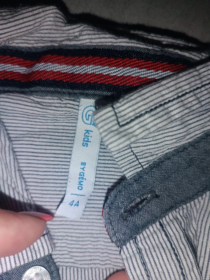 Chemise manches longues Gémo 4 ans - photo numéro 4