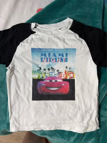T-shirt 4 ans cars