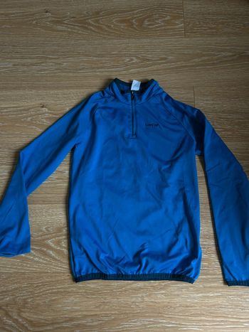 Sweat-shirt à zip 14 ans bleu  wed’ze - décathlon sport garçon