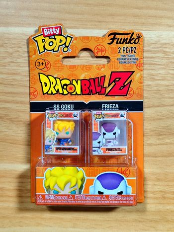 Pack De 2 Bitty Pop! DBZ - SS Goku vs Frieza - Sayan et Tyran Galactique