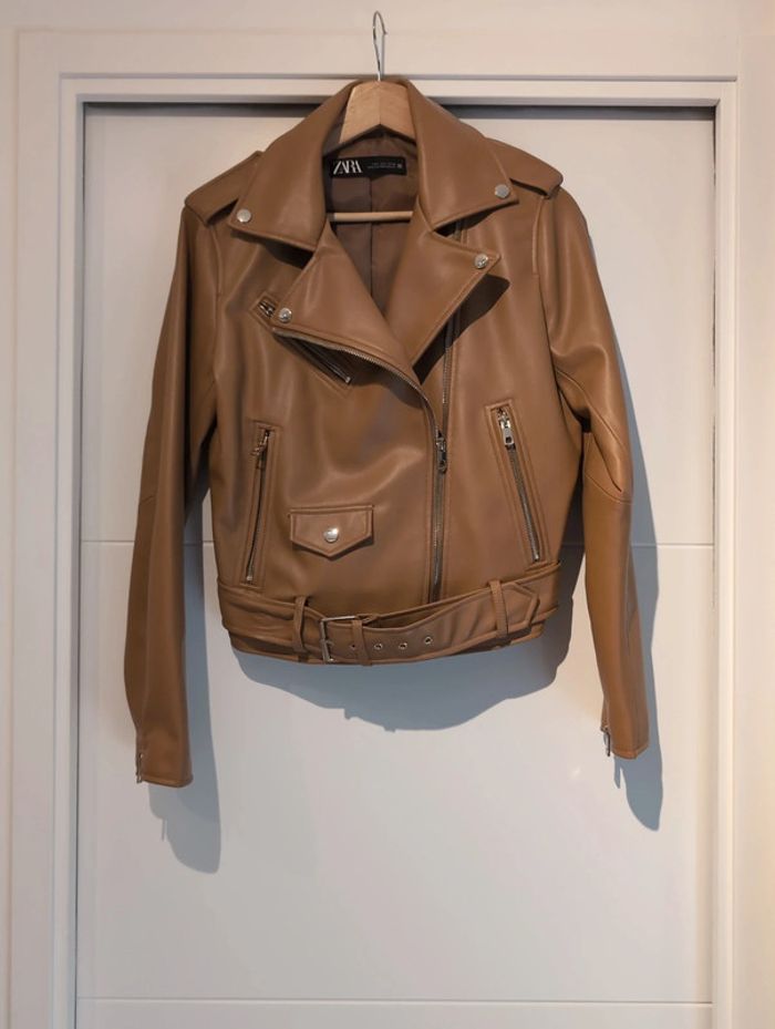 blouson Perfecto Camel