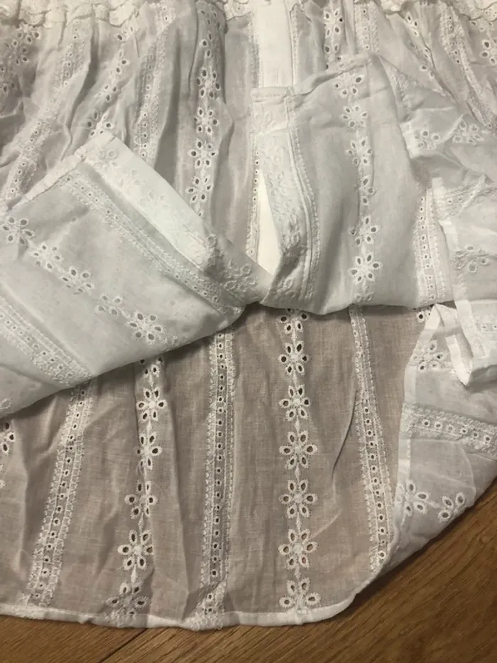 Chemise blanche broderie - photo numéro 5