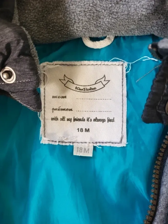 Manteau hiver 18 mois - photo numéro 7