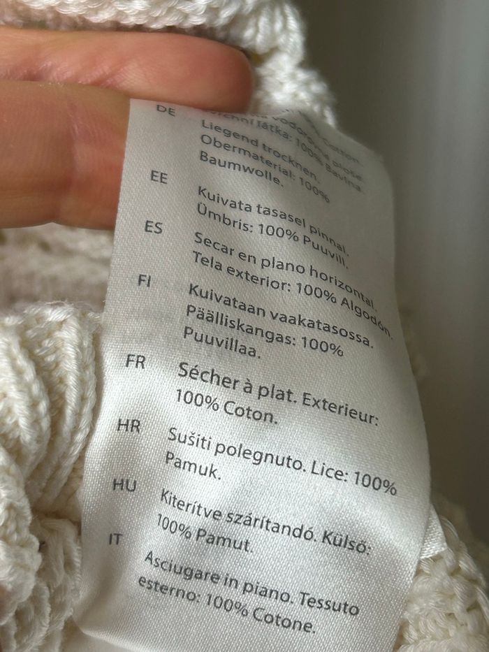 Top marque COS un top oversize maille ajourée - photo numéro 6