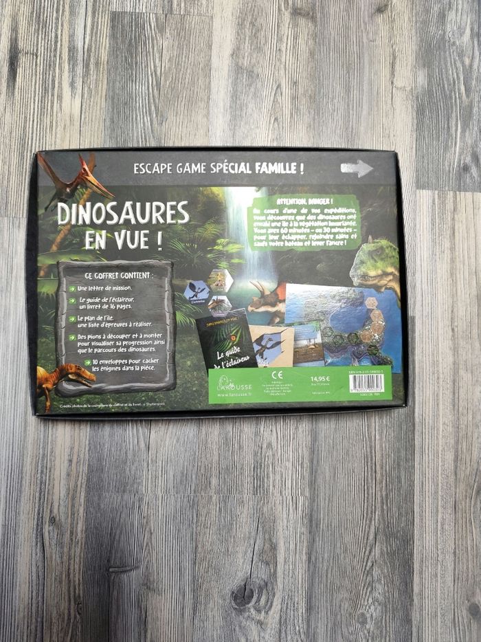 Escape game dinosaures en vue - photo numéro 2