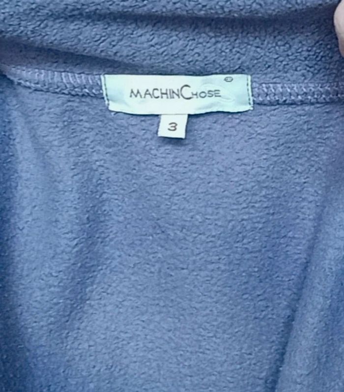 Gros gilet polaire violet taille 3 - photo numéro 7
