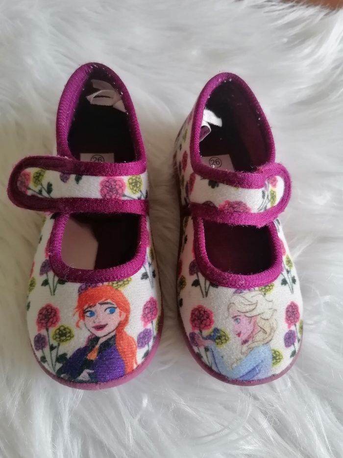 Chaussons la reine des neige 26