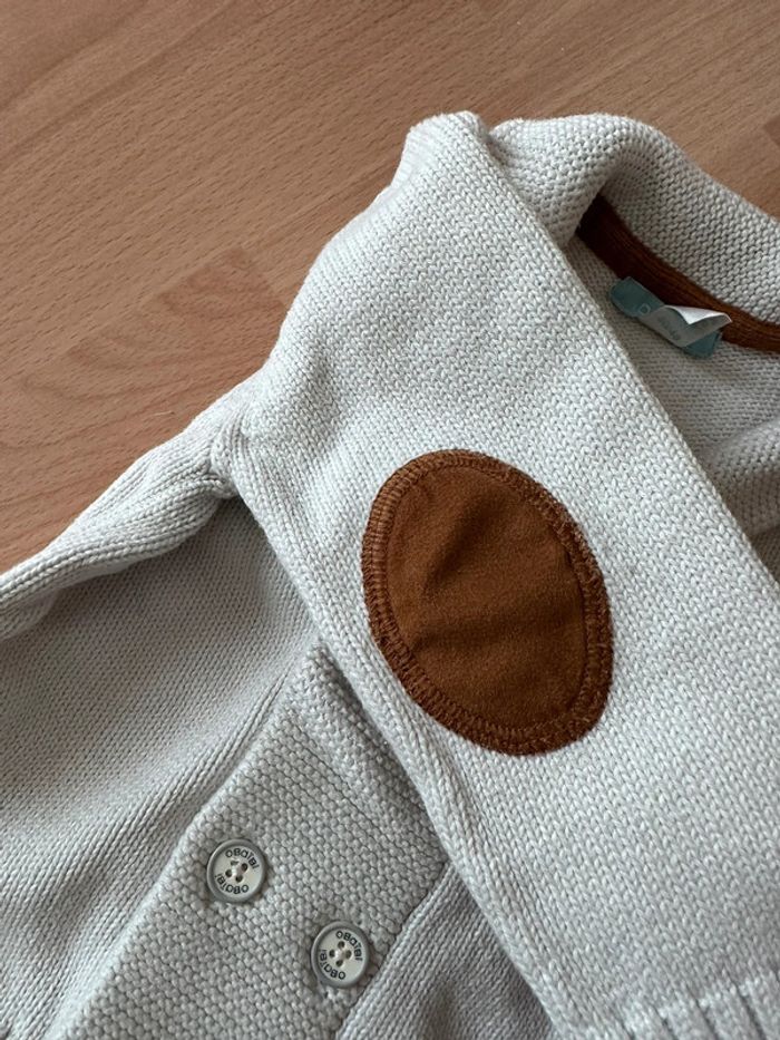 Gillet mailles blanc - photo numéro 2