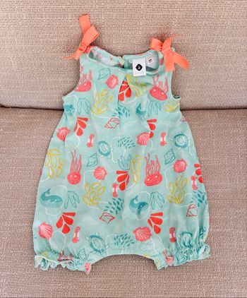 Barboteuse combishort été