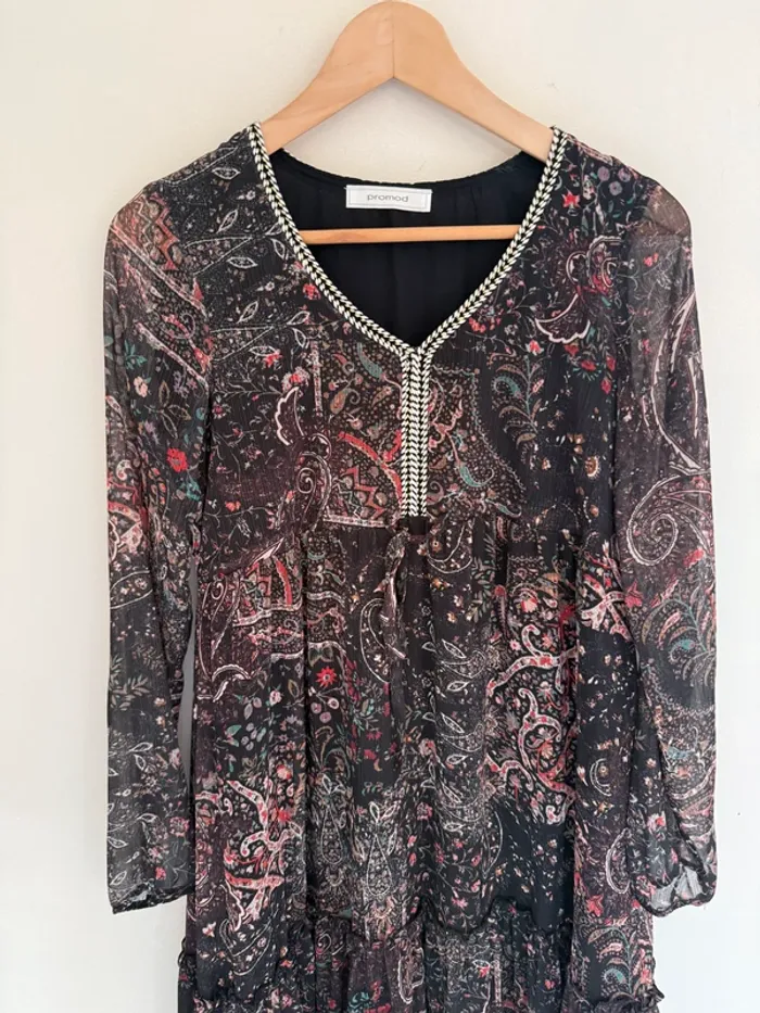 Robe mi-longue Promod - photo numéro 3