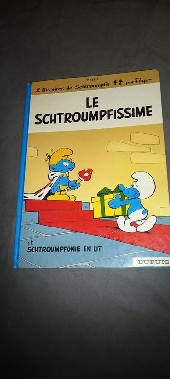 Bd les schtroumpfs le schtroumpfissime