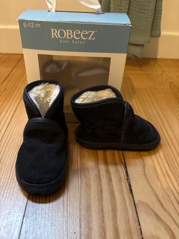 Chaussons fourrés Robeez 19/20  cool boot Marine