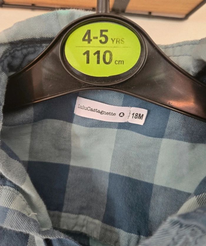 Chemise Lulu castagnette 18 mois 👦 - photo numéro 4