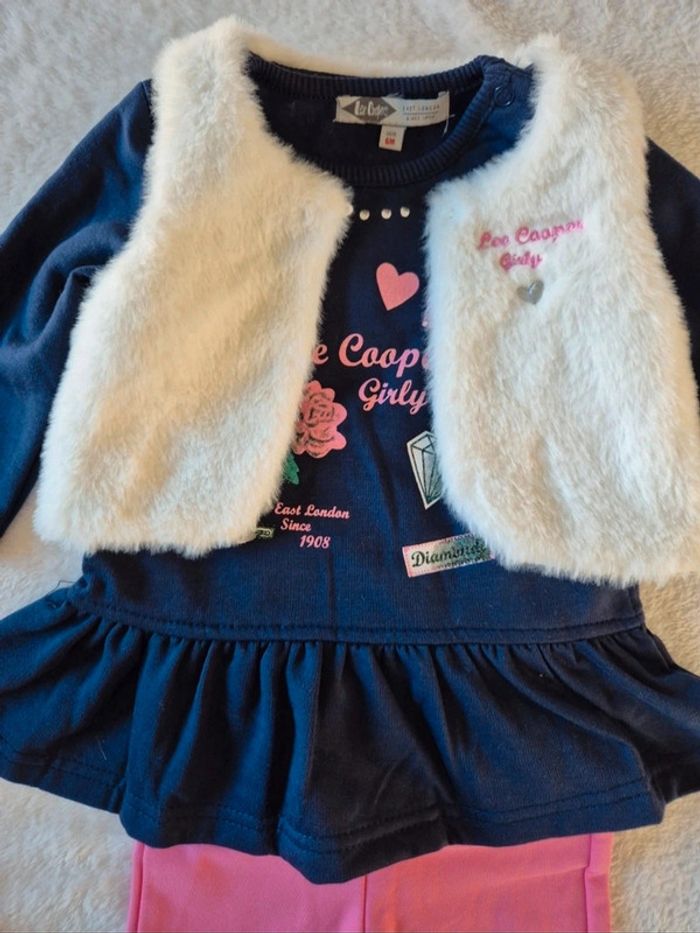 Ensemble 3 pièces lee cooper 6 mois - photo numéro 3