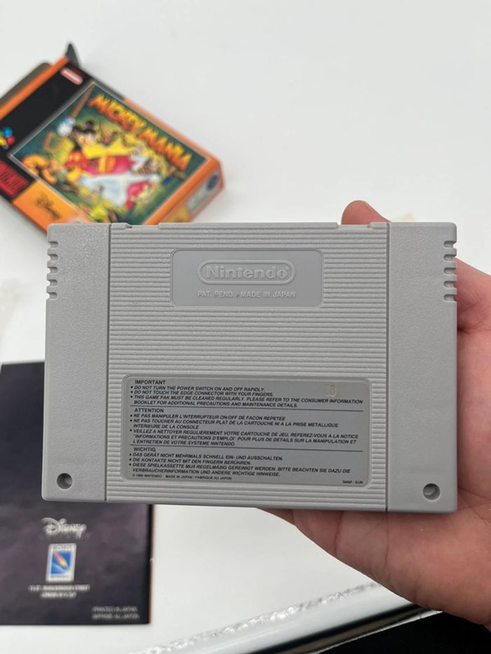 Mickey Mania Super Nintendo Snes Game - Cib Pal VGC Complet TBE - photo numéro 17