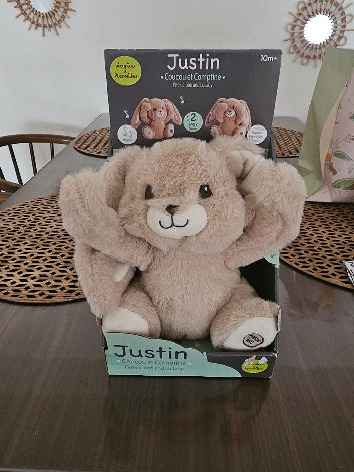 JUSTIN - Peluche musicale