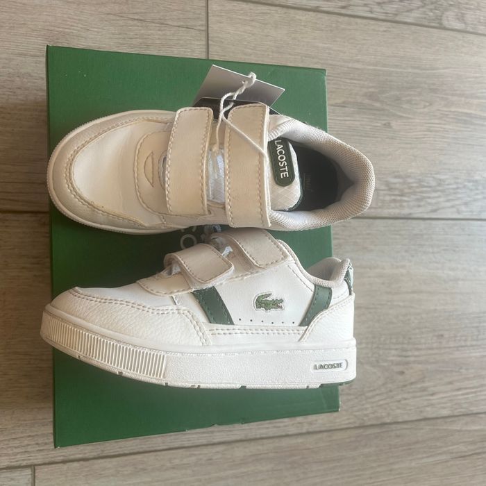 Baskets Lacoste blanc et vert - photo numéro 2