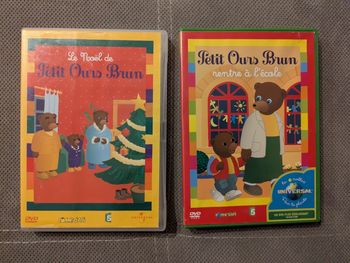 Lot de 2 DVD Petit ours brun