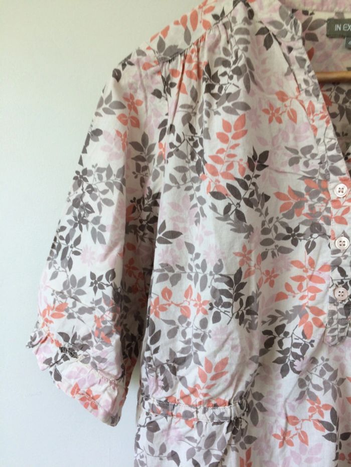 • Blouse fleurie ~Taille 42 • - photo numéro 3