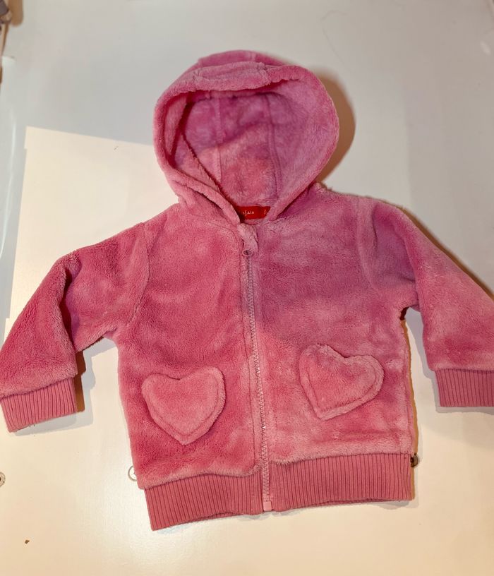 Veste chaude bébé fille