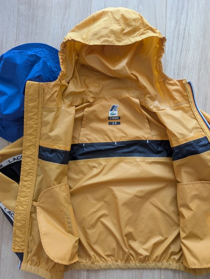 Kway Lacoste 5 ans + bob kway - photo numéro 4