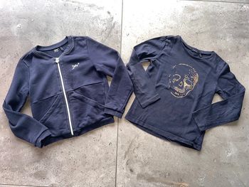 Ensemble t shirt Ikks + gilet Ikks 8 ans tbe