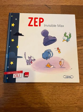Livre ZEP invisible Max