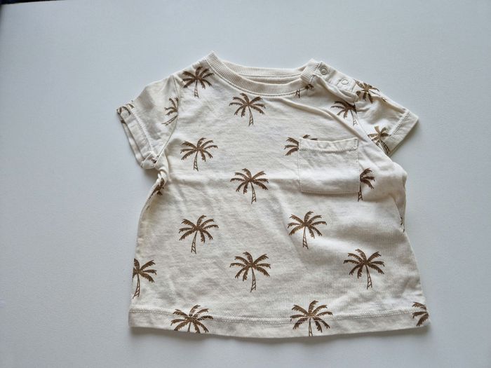 Lot de 5 de t-shirts manches courtes Kiabi 6 mois - photo numéro 2