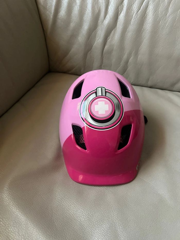 Casque vélo enfant Décathlon rose - photo numéro 4