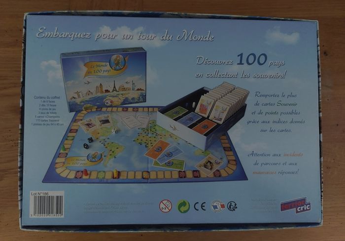 Jeu de société NEUF : Le monde en 100 pays - photo numéro 5