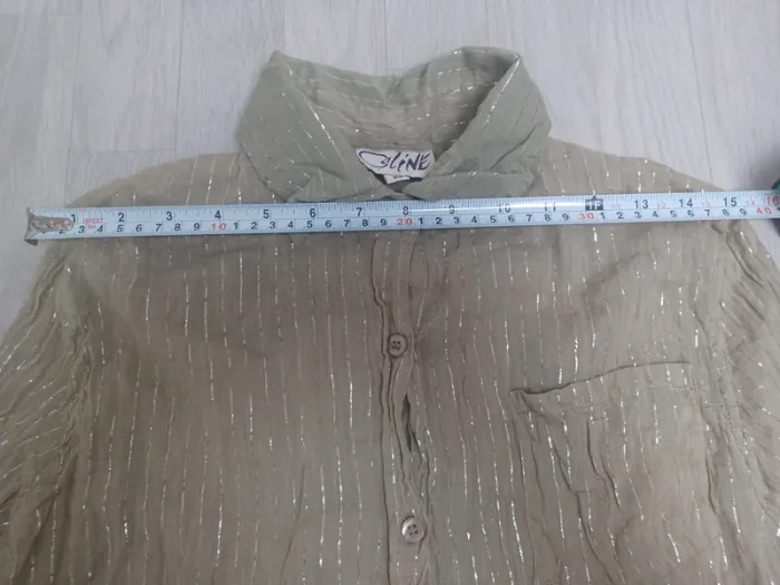 Chemise kaki légère marque coline - photo numéro 9