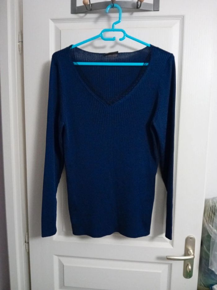 Pull en V long
