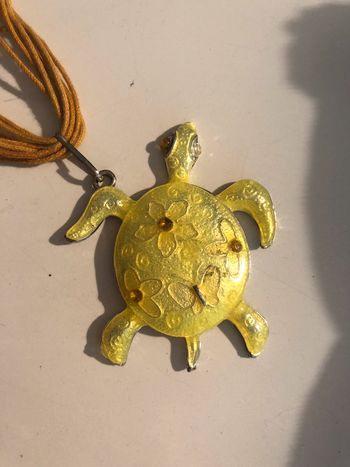 Collier tortue femme
