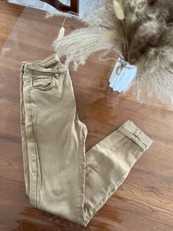 Pantalon beige camel
