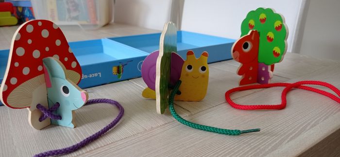 Lace-up Duo jeu à lacer Djeco - photo numéro 3