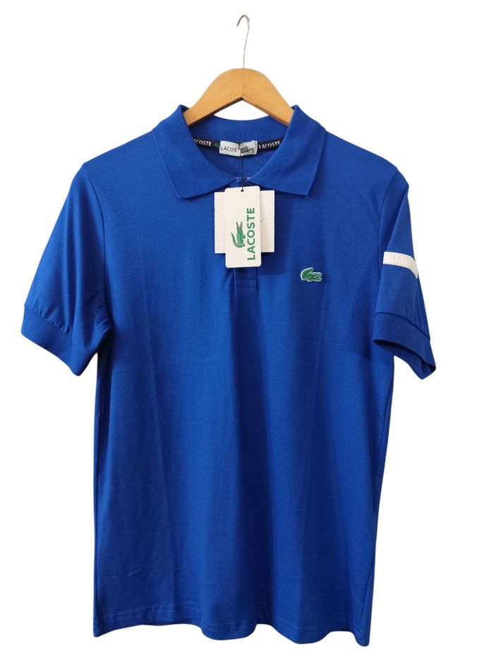 Polo Lacoste Bleu roi ✅