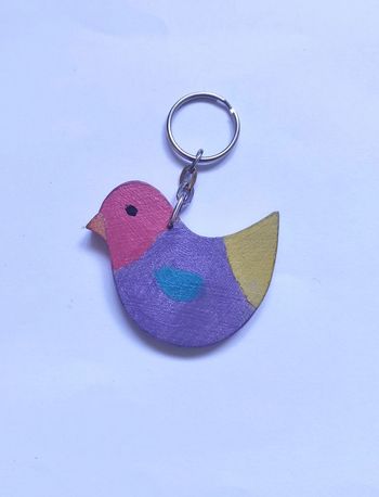 Porte clef oiseaux