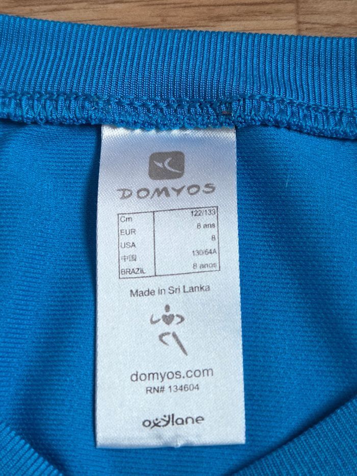 👕 T-shirt de sport manches longues Domyos - 8 ans - photo numéro 3