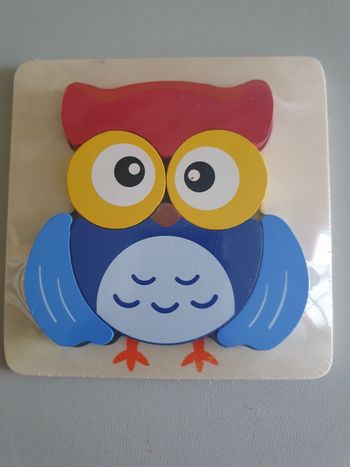 Puzzle bébé hibou