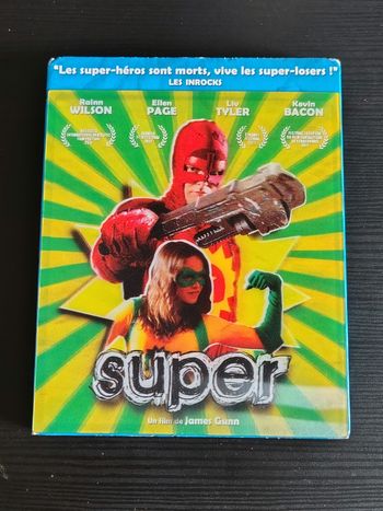Blu Ray Super (James Gunn, Ellen Page, Kevin Bacon, Liv Tyler)