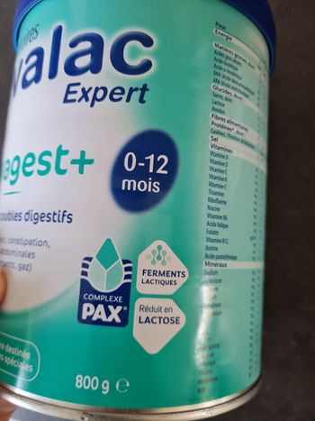 Lait infantile 0-12mois Novagest + Novalac