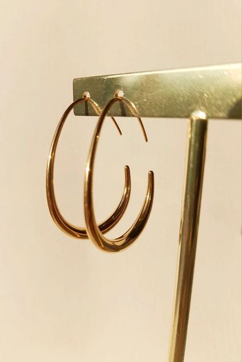 Superbes gouttes épurées dorées