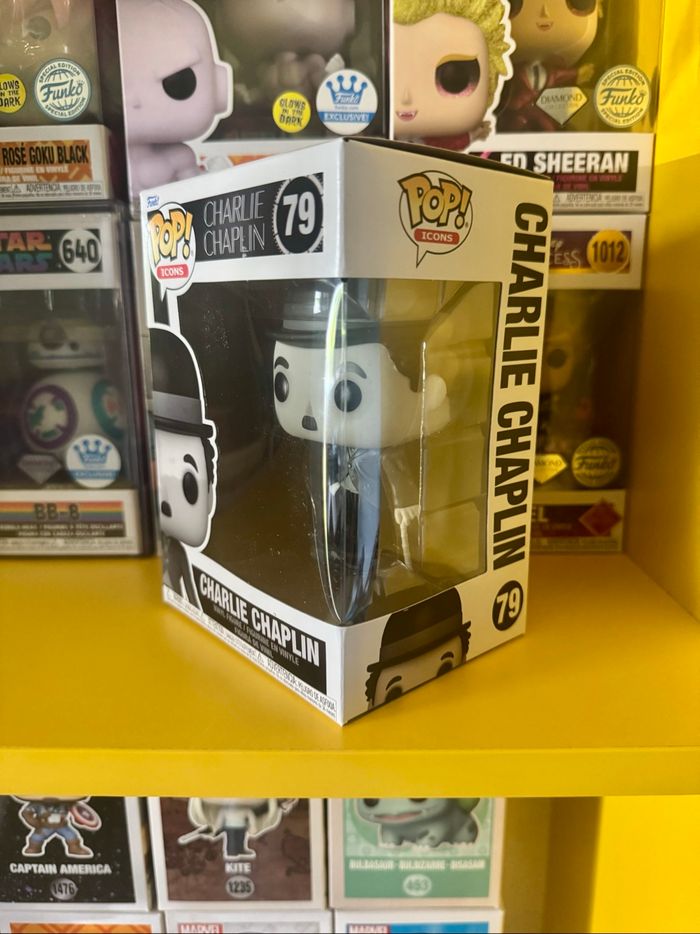 Funko Pop! Icons 79 - Charlie Chaplin - Charlie Chaplin - photo numéro 2