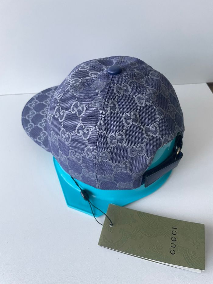 Casquette Gucci Dubai Bleu - photo numéro 4