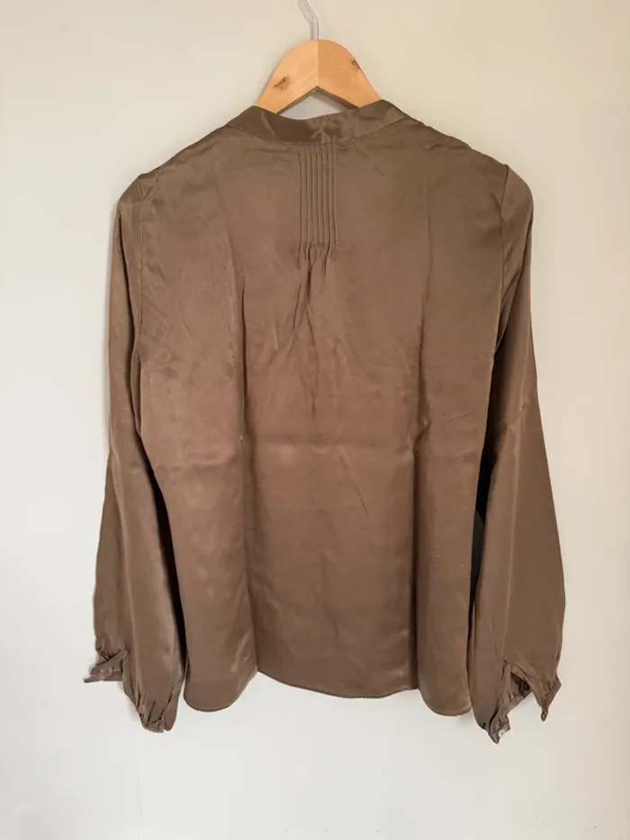 Blouse Gérard Darel marron - photo numéro 2