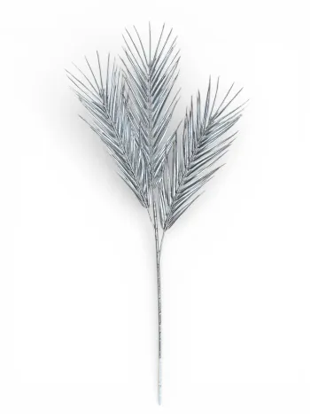 Branche de palmier artificielle trois feuilles 87 cm Neuf