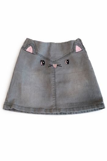 Jupe motif chat. 5 ans. Caprice de Fille.