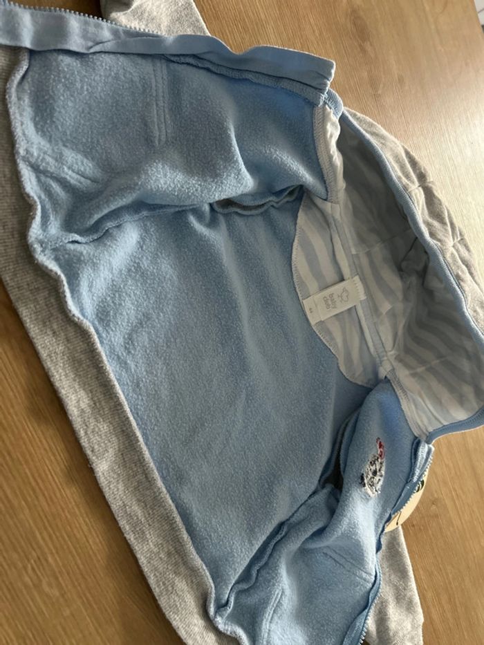 Gilet zippée bleu ciel C&A - photo numéro 5