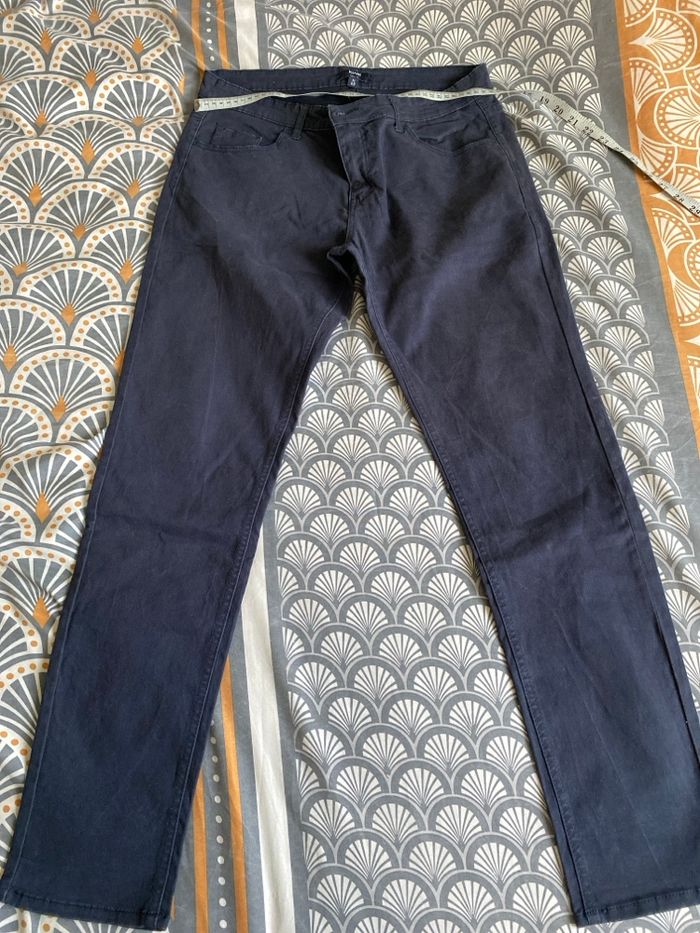 Pantalon bleu marine